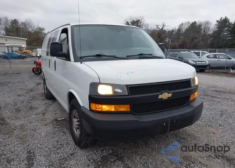 2020 Chevrolet Express Cargo Rwd 2500 Regular Wheelbase Wt z USA, uszkodzony, nr VIN 1GCWGAFP8L1230237